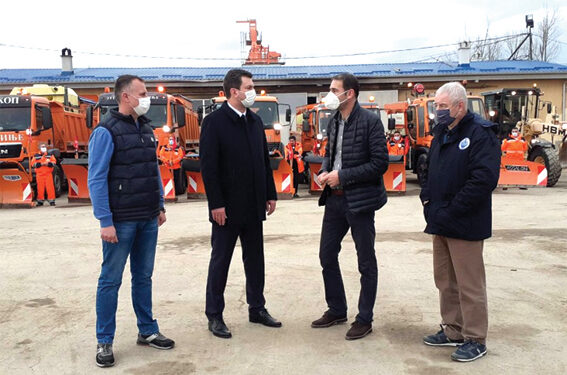 Grad Šabac spreman za zimu i sneg