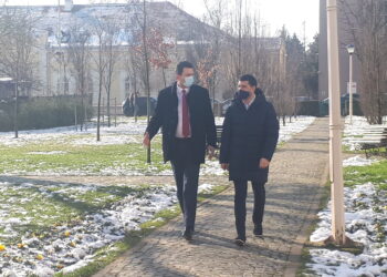 Prijem za gradonačelnika Valjeva Lazara Gojkovića u Gradskoj kući