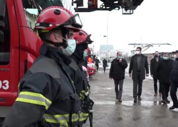 Gradonačelnik posetio Vatrogasno- spasilačku jedinicu u Šapcu