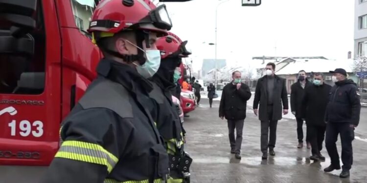 Gradonačelnik posetio Vatrogasno- spasilačku jedinicu u Šapcu