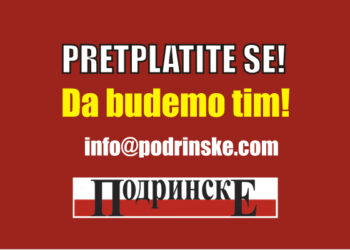 Pročitajte “Podrinske” pre drugih!