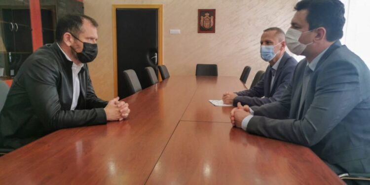 Sastanak gradonačelnika sa direktorom Republičke direkcije za imovinu