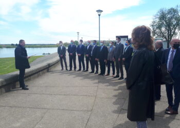 Predavanje o značaju 22. aprila 1867. godine ispred šabačke tvrđave