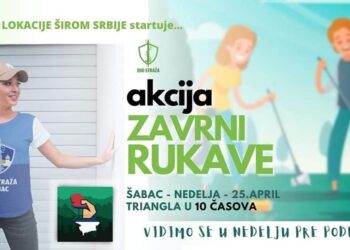 Akcija čišćenja „Zavrni rukave“ u nedelju