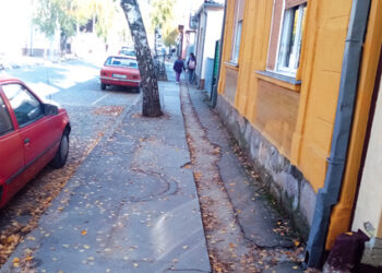 Trotoar za posrtanje