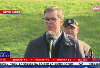 Predsednik Aleksandar Vučić u Šapcu: