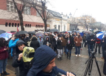 Održan protest „Šabac vam nećemo oprostiti“