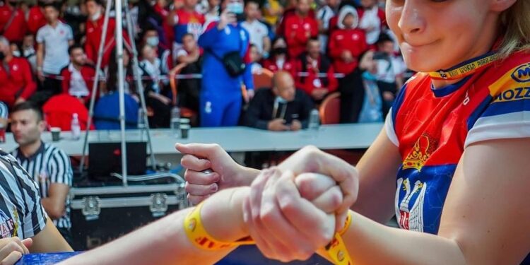 Jovana peta na Svetskom prvenstvu u sportskom obaranju ruke