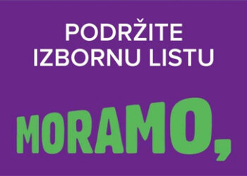 Potpisi za Koaliciju „MORAMO“