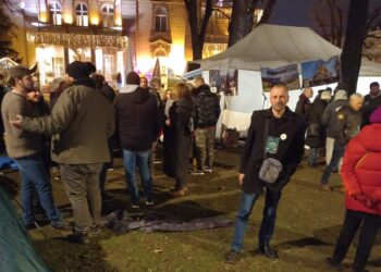 „Galsko selo“ ispred Predsedništva Srbije