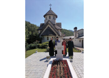 Episkop Siluan, u poseti manastiru Sv. Nikolaja Srpskog