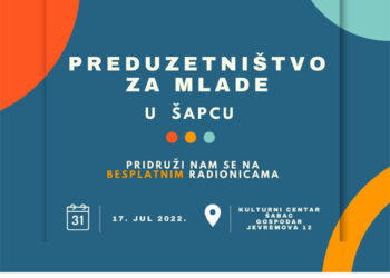 Preduzetništvo 101 za mlade iz NEET grupe u Šapcu