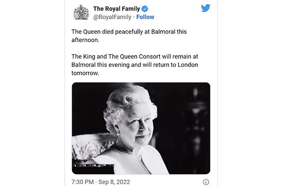 Preminula kraljica Elizabeta Druga