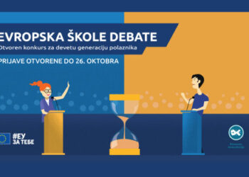 Otvoren konkurs za nove polaznike i polaznice „Evropske škole debate“