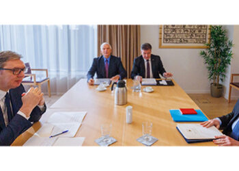 Dijalog Beograda i Prištine: Obraćanje visokog predstavnika/potpredsednika Žozepa Borelja nakon sastanka na visokom nivou sa predsednikom Vučićem i premijerom Kurtijem