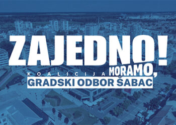 Reakcija Gradskog odbora Zajedno Šabac na izjave tokom gostovanja Aleksandra Pajića na TV AS