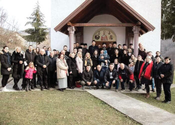Vladika Jerotej služio svetu arhijerejsku Liturgiju u Capariću povodom hramovne slave, Svetog Nikole.