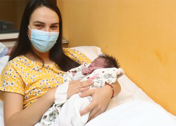 Prvorođena beba u 2023. godini, u Šapcu, devojčica Andrea