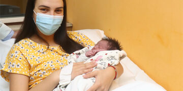 Prvorođena beba u 2023. godini, u Šapcu, devojčica Andrea