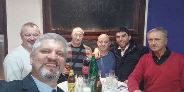 Novogodišnji koktel GrO POKS-a Šabac