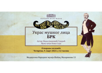 Ukras muškog lica – brk