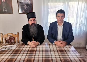 Episkop šabački Jerotej u poseti namesništvu Azbukovice