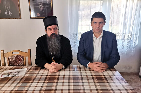 Episkop šabački Jerotej u poseti namesništvu Azbukovice