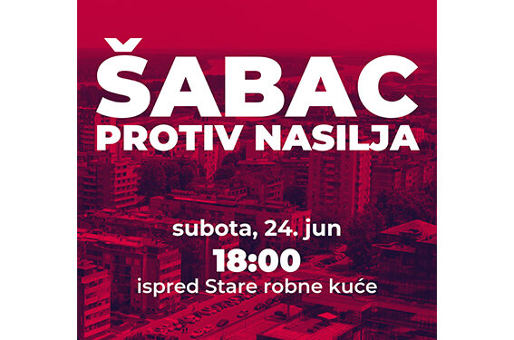 Protest protiv nasilja i u Šapcu