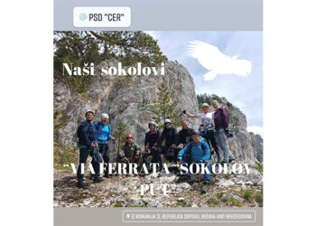 Via ferrata „Sokolov put“