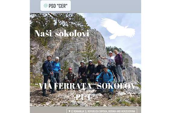 Via ferrata „Sokolov put“