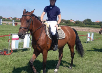 Ognjen peti na Ljubičevskim konjičkim igrama