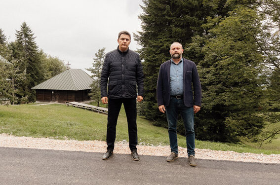 Asfaltiran put na Bobiji