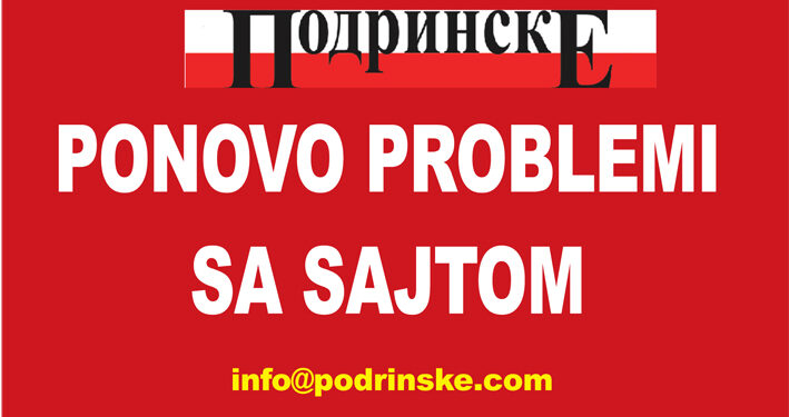 Problemi sa sajtom