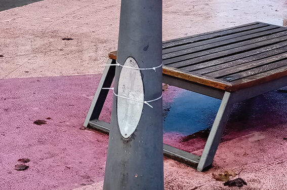 Poklopac na stubu rasvete
