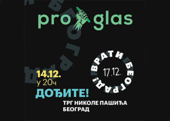 „Beograde, sebi se vrati“: Večeras je najveća tribina ProGlasa!