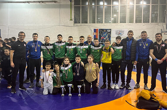 Uspeh šabačkih rvača