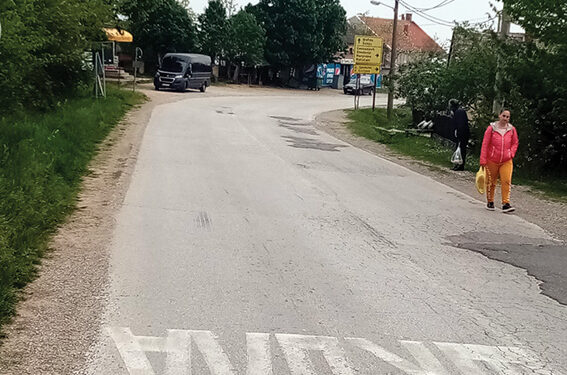 Put bez pešačke staze