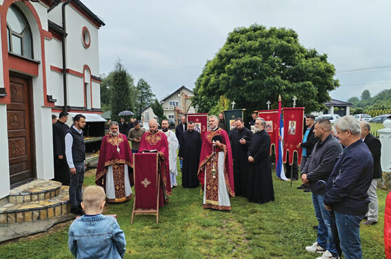 Proslavljena hramovna slava u Hramu Svetog proroka Jeremije u Vrhpolju