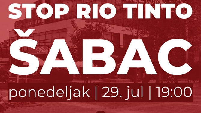 Hoće li Srbija biti rudarska kolonija ili zdrava zemlja?