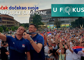 U FOKUSU: Čačak dočekao svoje olimpijske šampione (VIDEO)