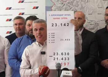 Grad grca u problemima, on se brčka na moru