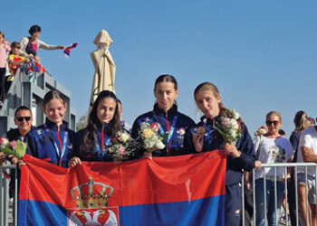 Andrea Vukašinović osvojila tri medalje