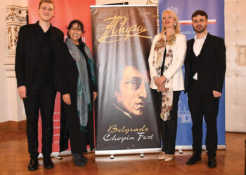 Aljoša Keserović na 13. Beogradskom „Šopen-festu“