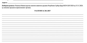 ProGlas poziva građane da podnesu žalbe protiv rešenja Ministarstva zaštite životne sredine o projektu „Jadar“