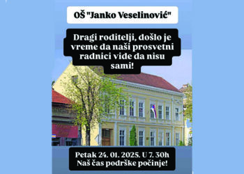 Roditelji podržavaju učitelje i nastavnike