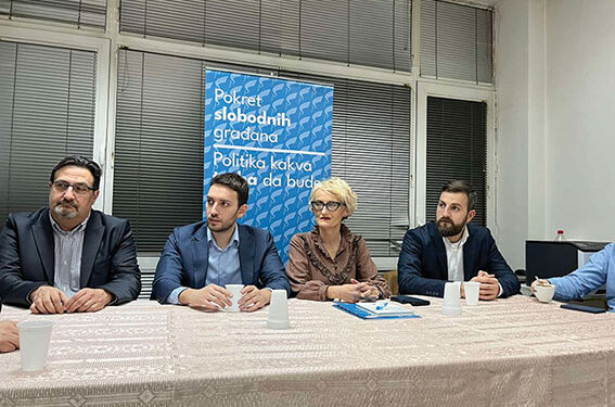 Osnovan Gradski odbor Pokreta slobodnih građana