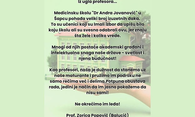 Iz ugla profesora…