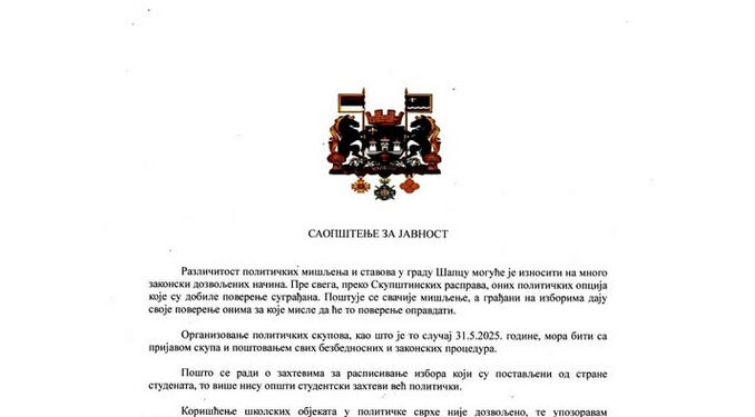 Kad Ćaci umisli da je važan i moćan