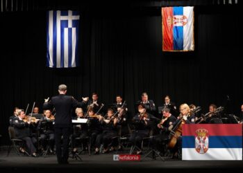 Jedinstveno muzičko veče u Argostoliju, koncert Simfonijskog orkestra Vojske Srbije