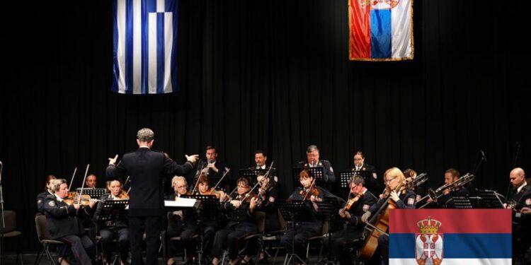 Jedinstveno muzičko veče u Argostoliju, koncert Simfonijskog orkestra Vojske Srbije